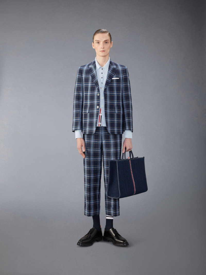 4-Bar waffle-knit polo shirt 4