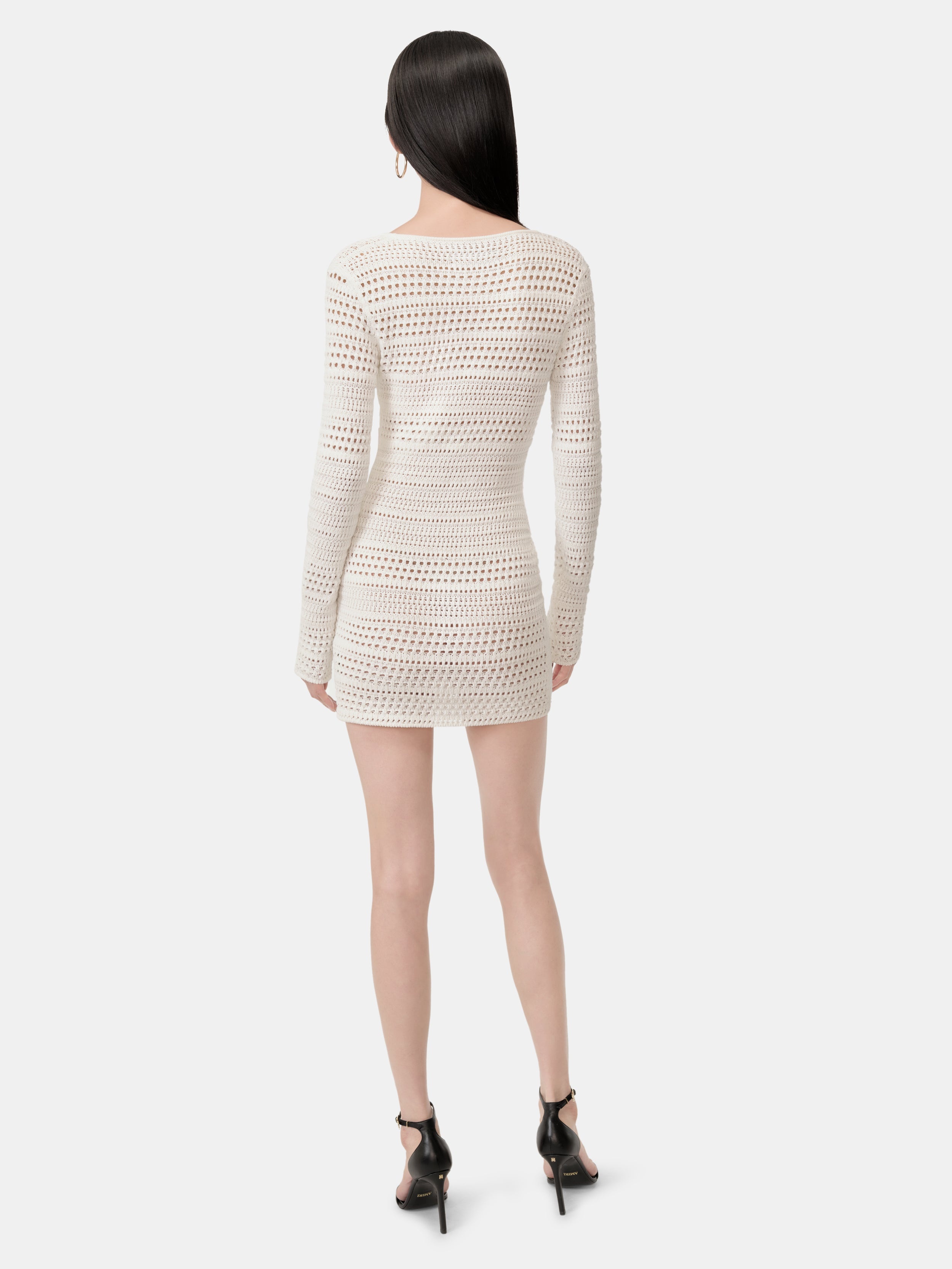 WOMEN'S CROCHET MINI DRESS - 2
