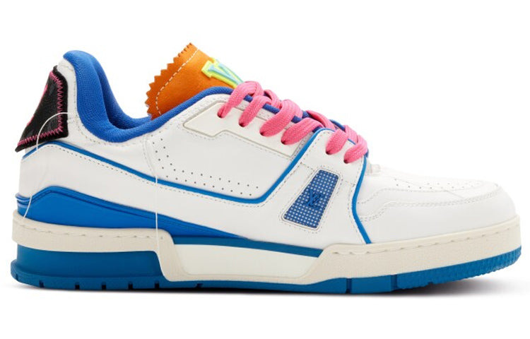 LOUIS VUITTON Trainers 'White Pink Blue for Saint-Tropez' 1A9DCE - 2
