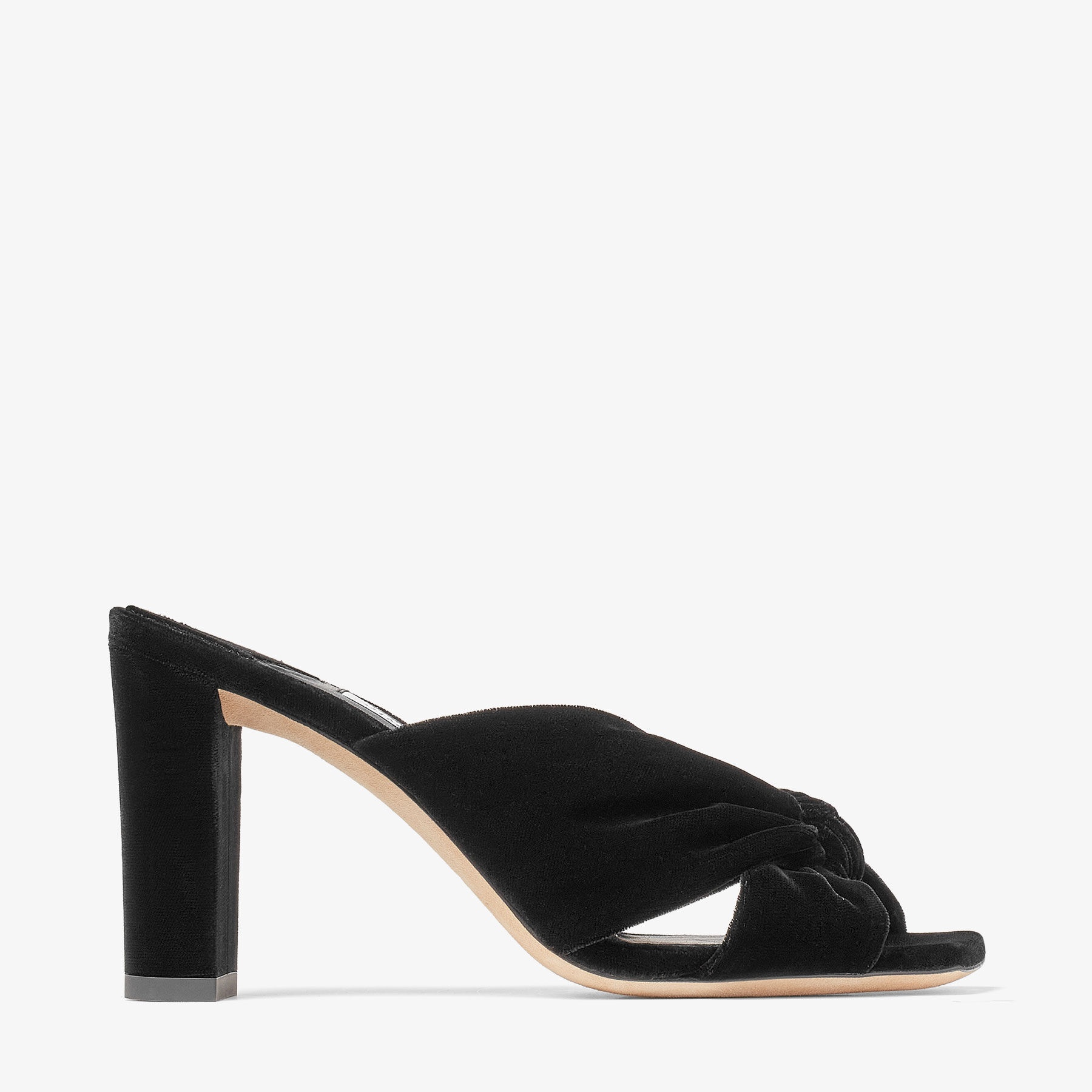 Avenue 85
Black Velvet Mules - 1