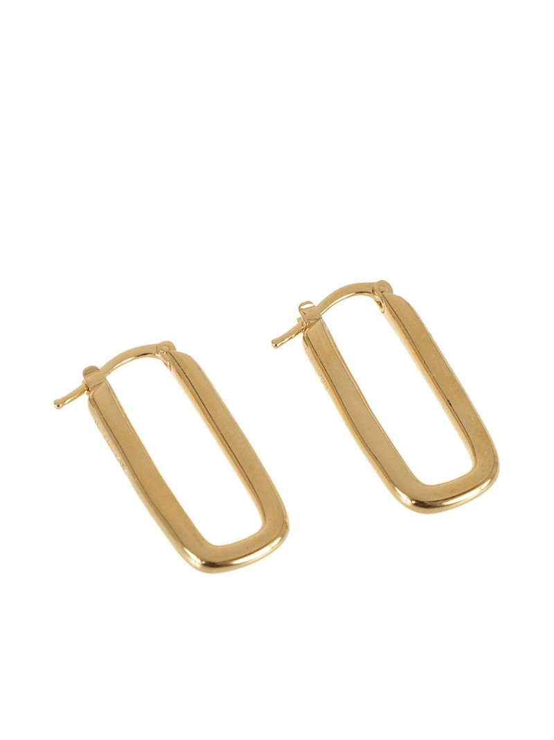 Jil Sander rectangular earrings outlook