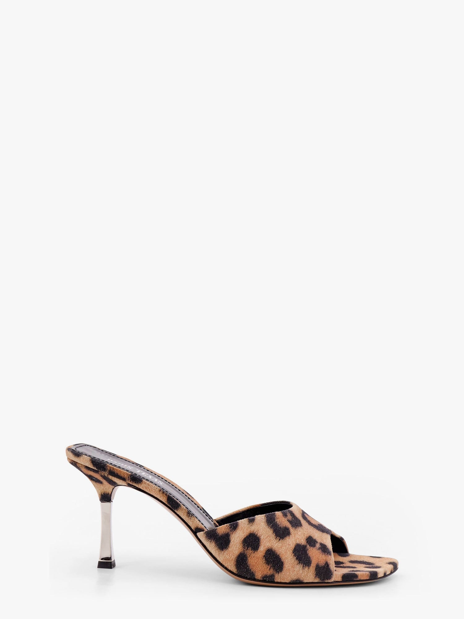 サンダル・ミュール PARIS TEXAS Lorena suede sandals with animal print Maculato PARIS TEXAS Lorena suede sandals with animal print