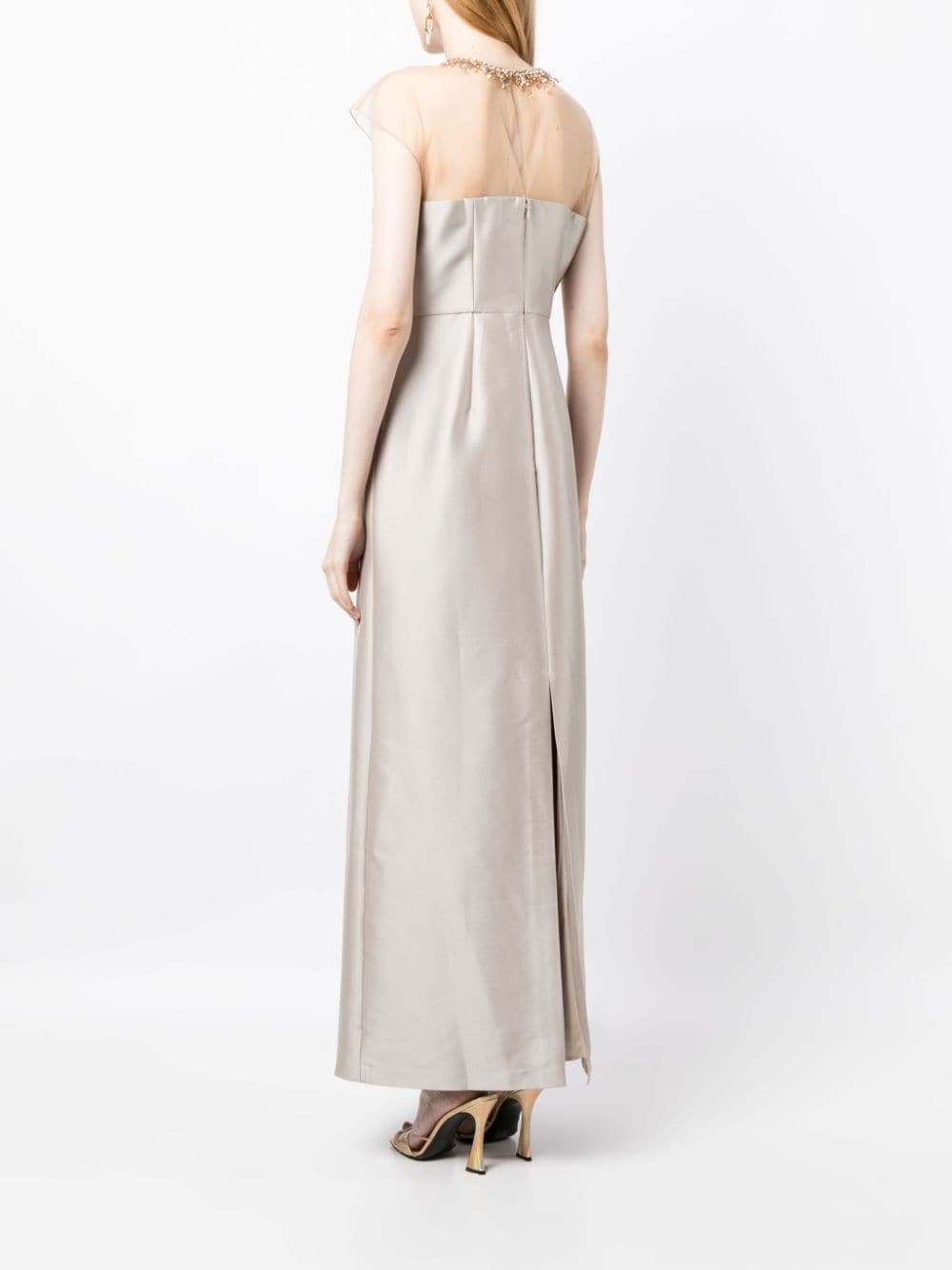 Irina crystal-embellished gown - 4