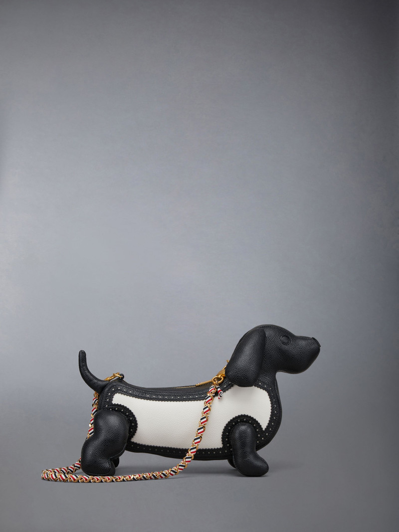 Overcoat Brogued Hector Baguette in Pebble Grain 8