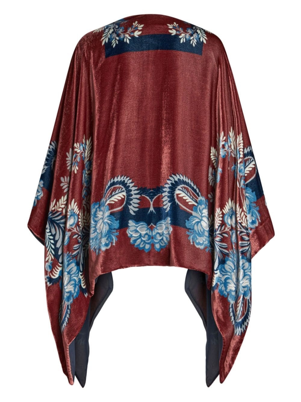 ポンチョ・ケープ Etro Paisley Pattern Cape Etro Wool-Blend Paisley Cape | Liberty