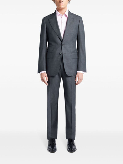 TOM FORD single-breasted wool suit outlook
