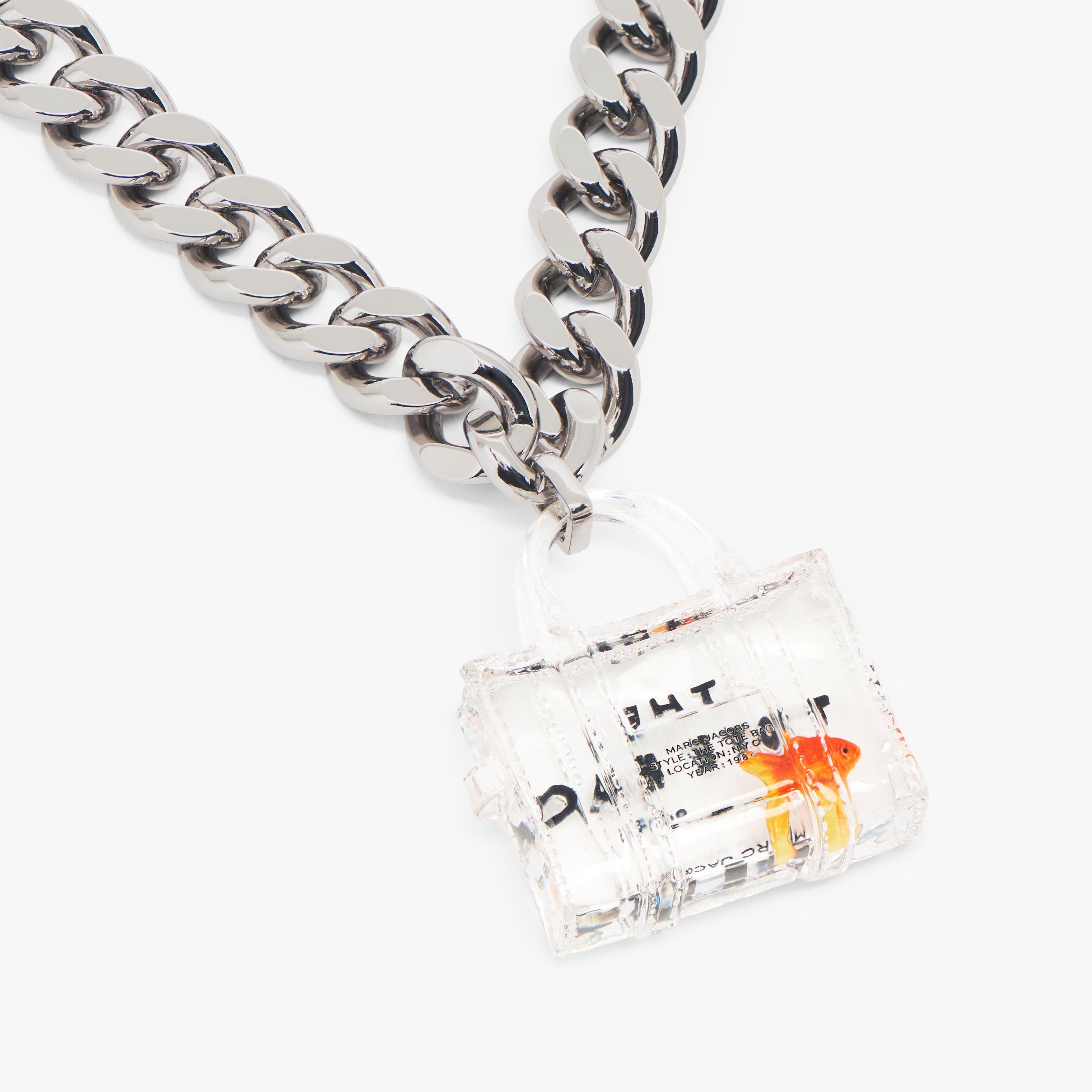 THE TOTE BAG GOLDFISH NECKLACE - 6