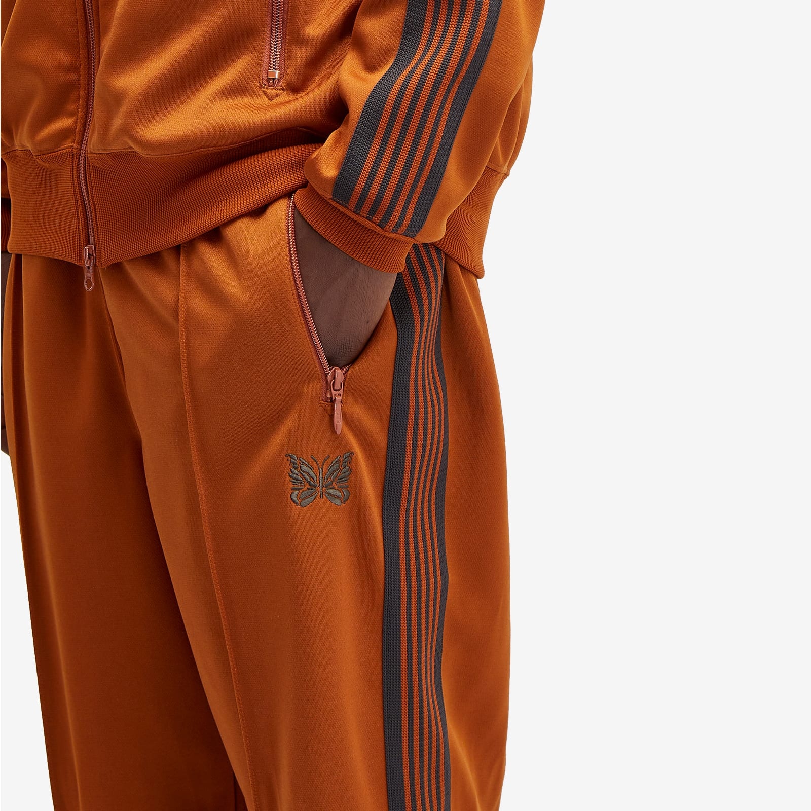 Needles Poly Smooth Zipped Track Pants - 5
