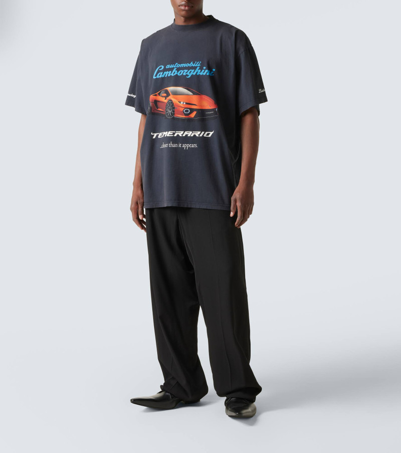 BALENCIAGA x Automobili Lamborghini cotton T-shirt outlook