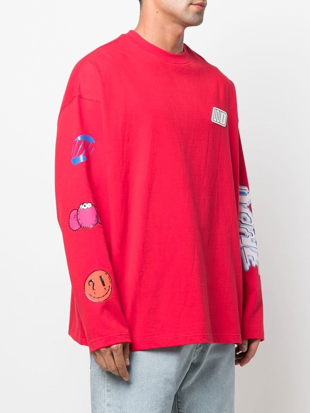 logo-print pullover sweatshirt - 4