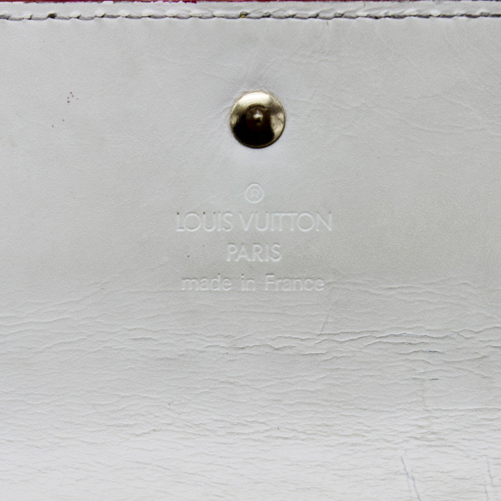 Louis Vuitton International Wallet - White Suhali Leather - 8