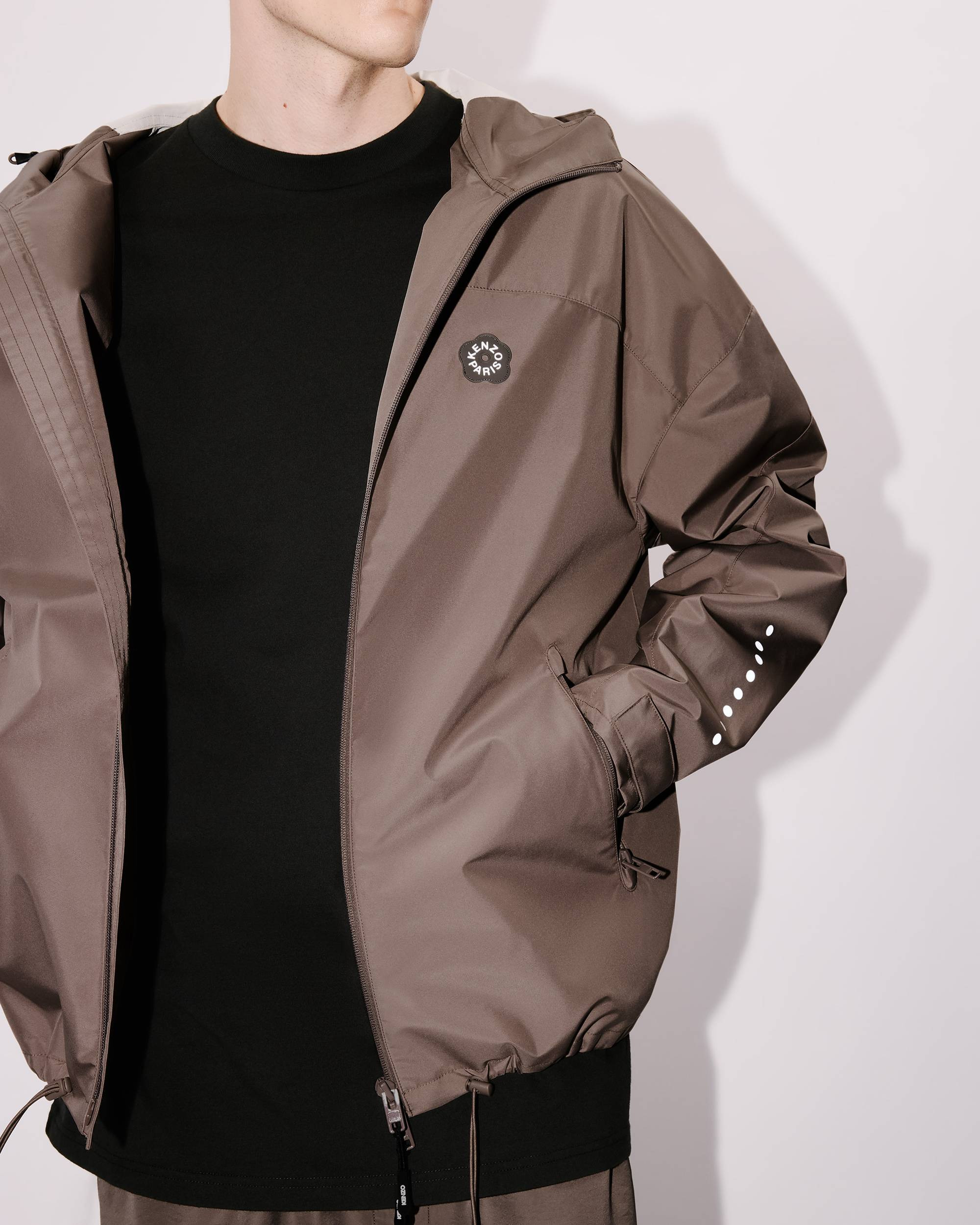 'Boke Flower 2.0' windbreaker in technical cotton - 8