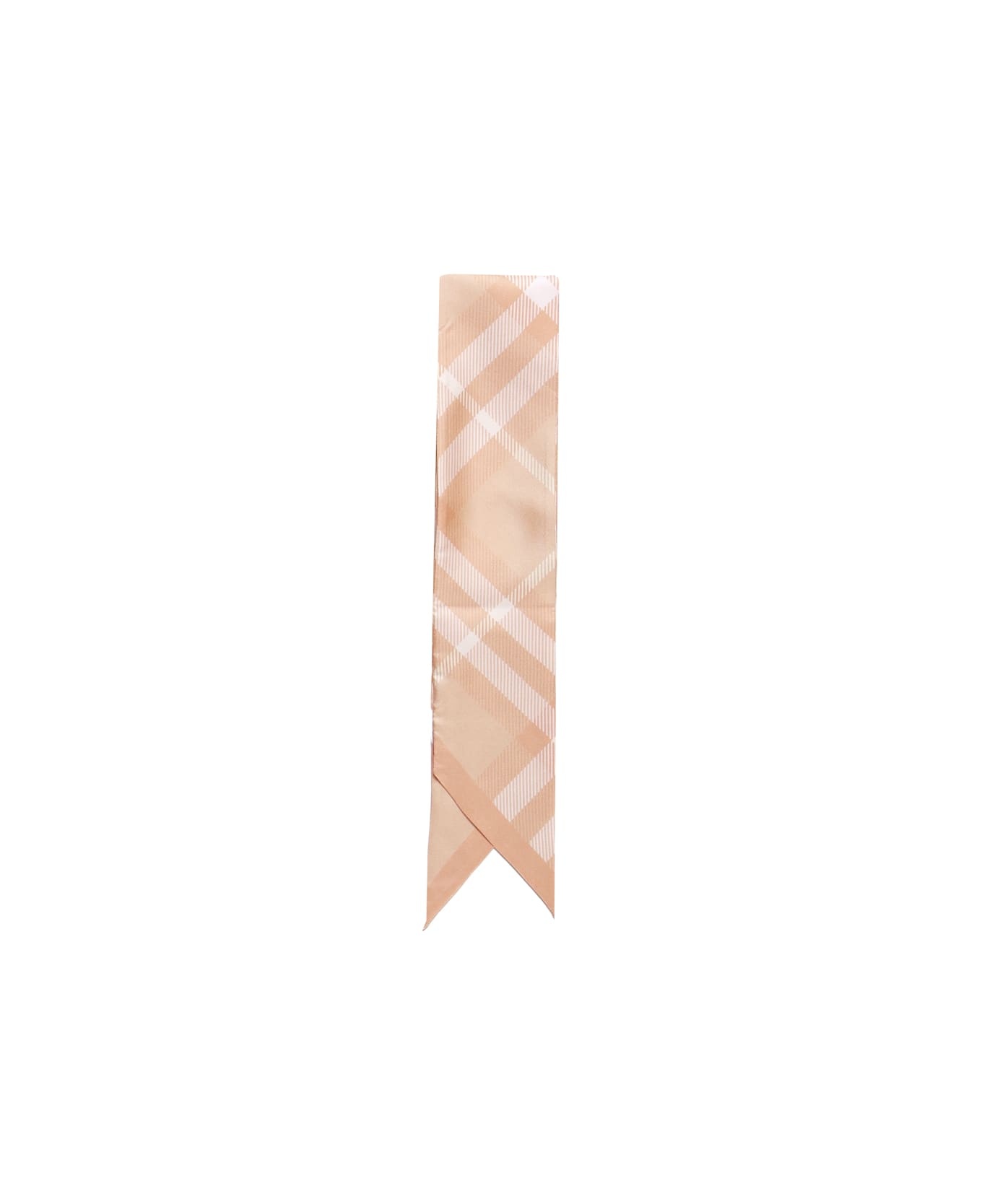 Check Thin Scarf - 2