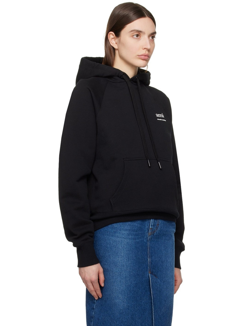 Black Raglan Hoodie 2