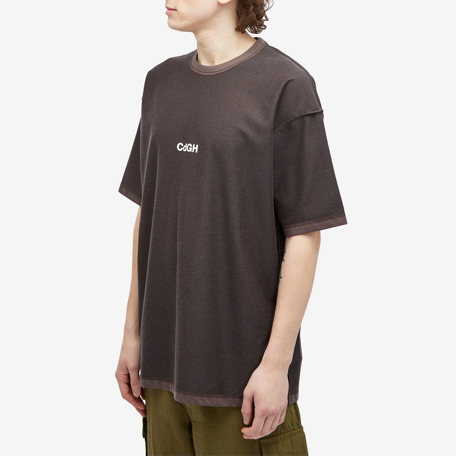 Comme des Garçons Homme CdGH Double Faced Tee - 2