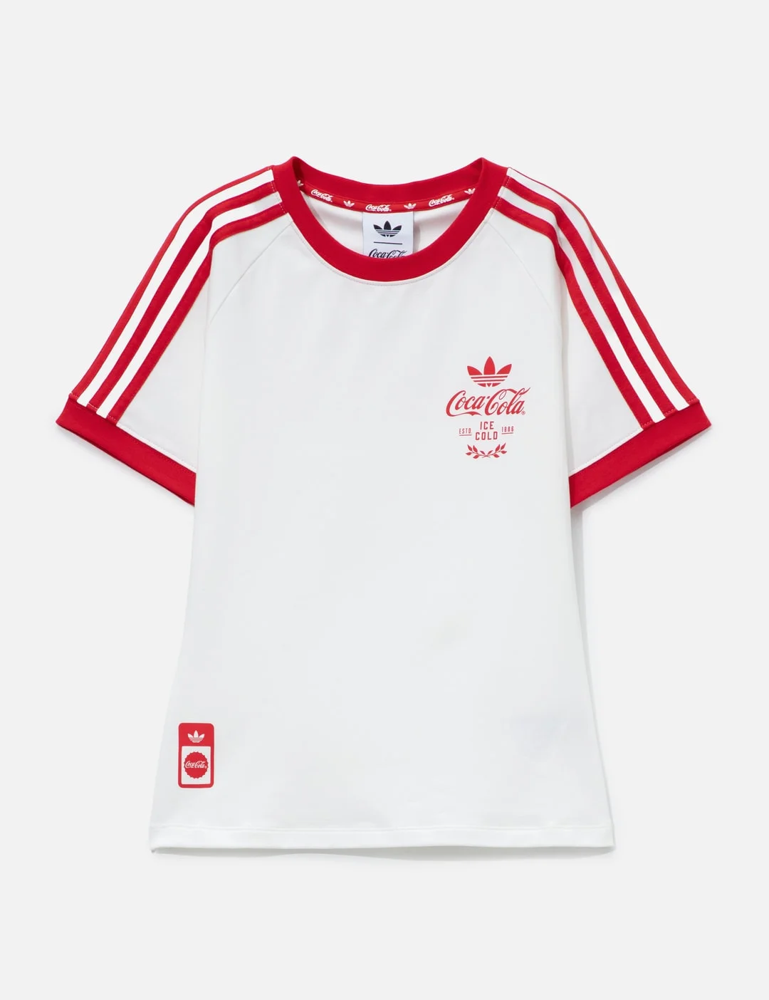 ADIDAS X COCA-COLA 3-STRIPES TEE - 1