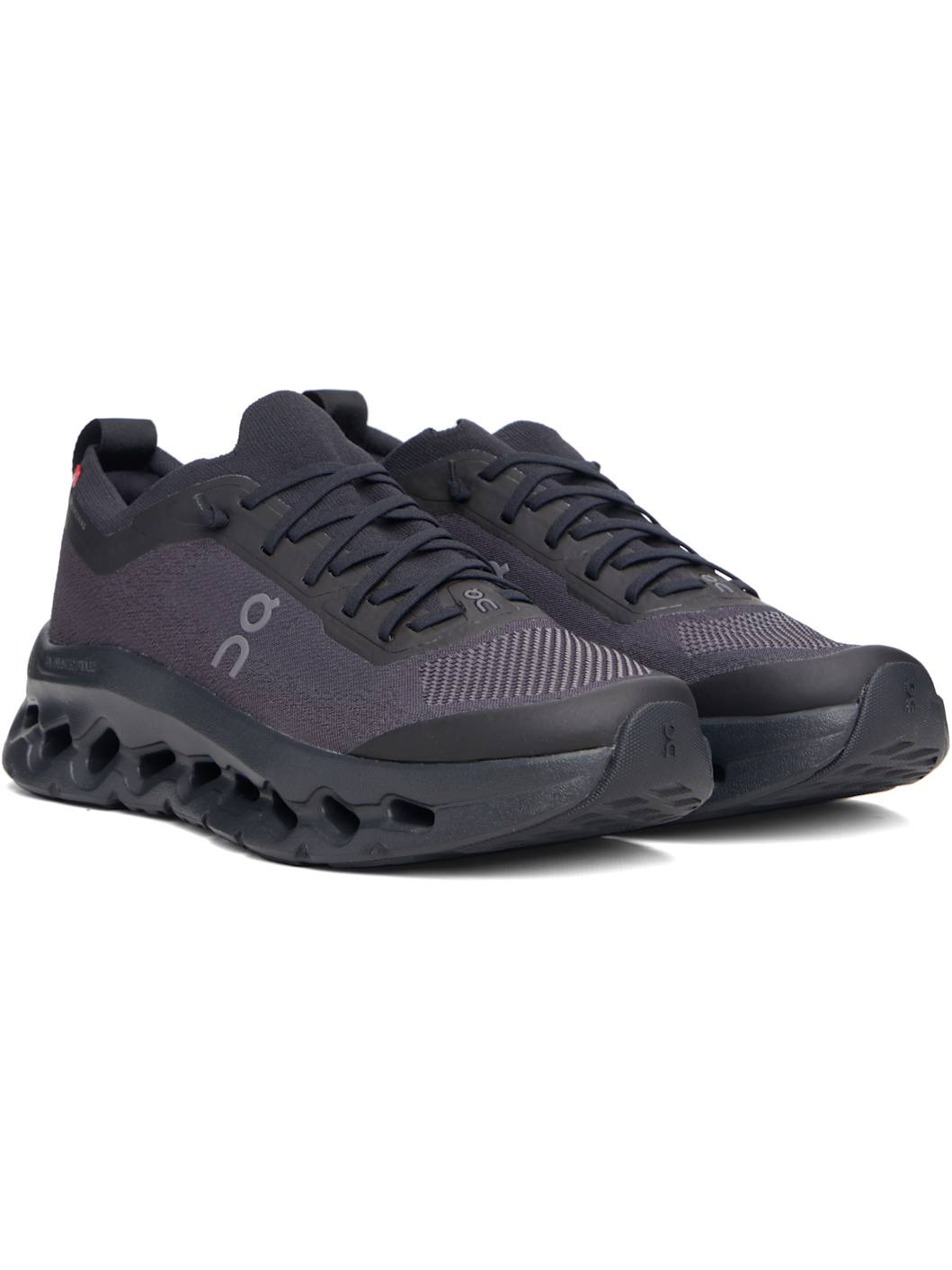 Black Cloudtilt Moon Sneakers - 4
