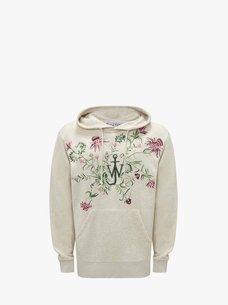 EMBROIDERED HOODIE - POL ANGLADA ARTWORK - 1