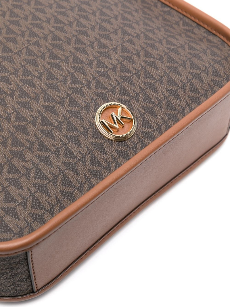 logo-print cross body bag 4