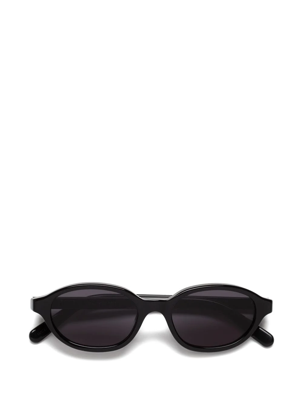 oval-frame sunglasses - 1