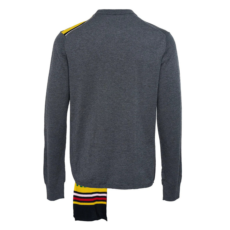 Comme des Garçons SHIRT Acrylic Wool Intarsia 12-Gauge Knit Top outlook