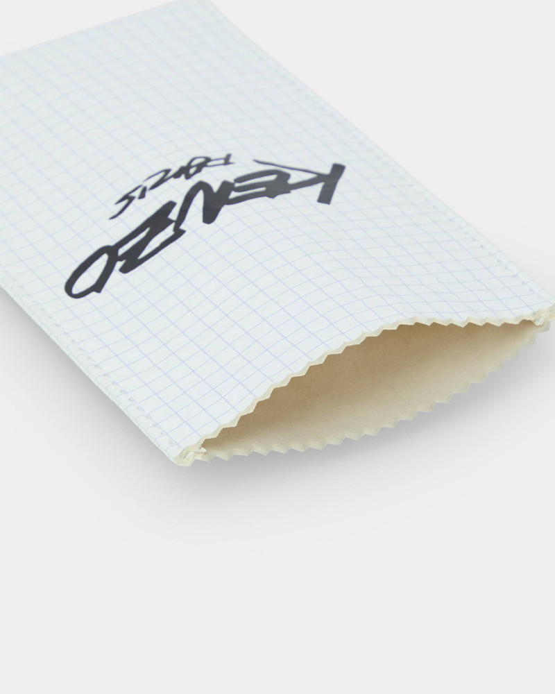 'Kenzo x Futura 2000' iPhone case 'Kenzo Paper' in leather 3