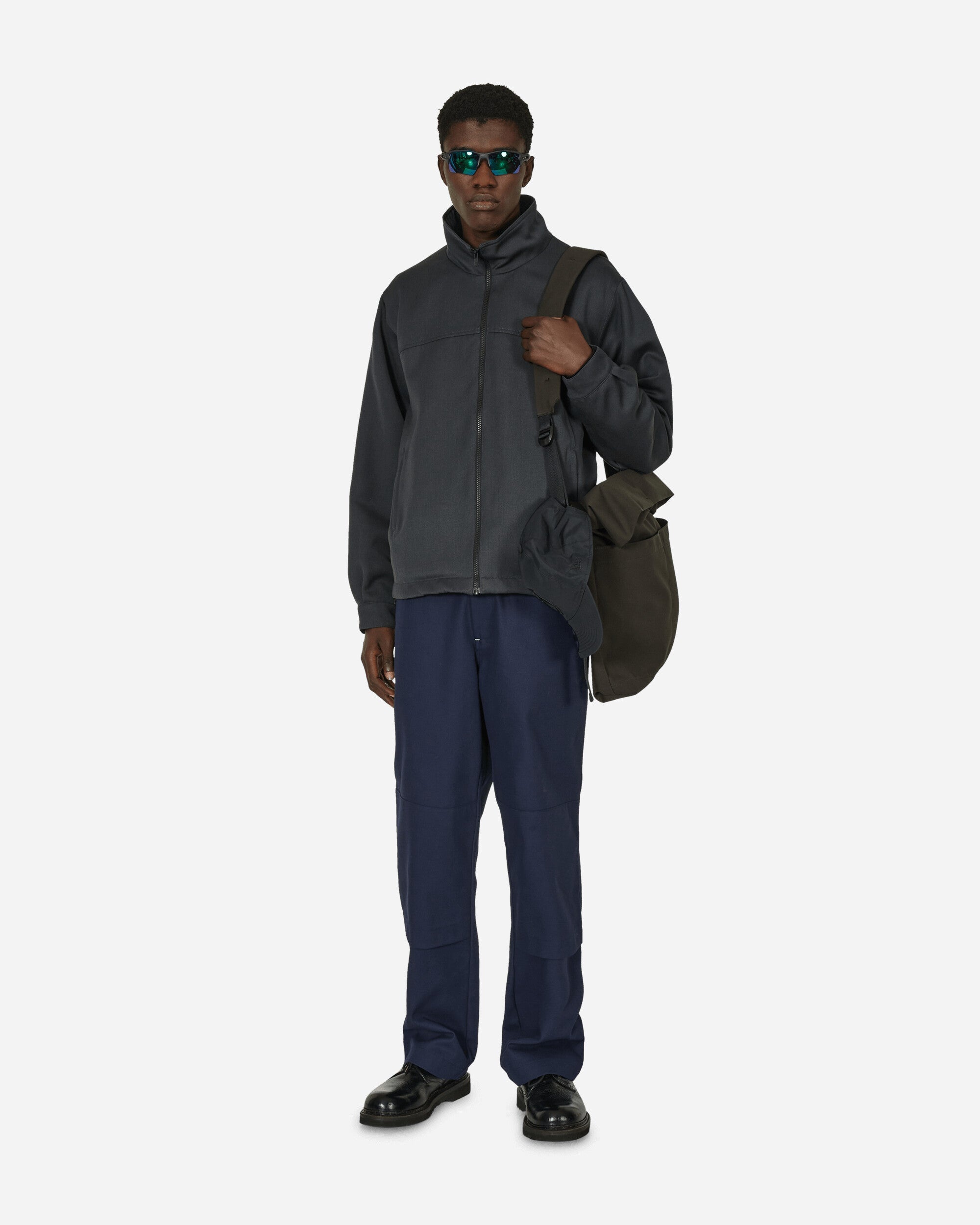 Lined Polartec® Wool Jacket Coal Grey - 4