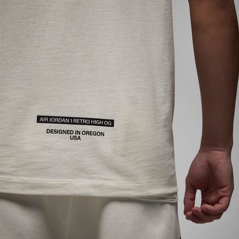 Jordan Air Jordan T-Shirt 'Lucky Green' FN3716-133 outlook