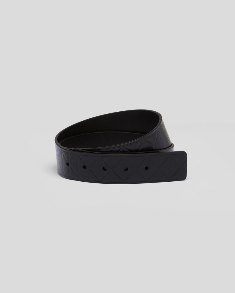 Brushed leather belt strap 1