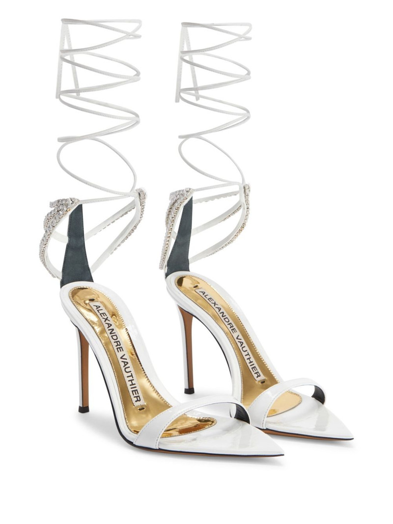 ALEXANDRE VAUTHIER 111mm lace-up sandals outlook