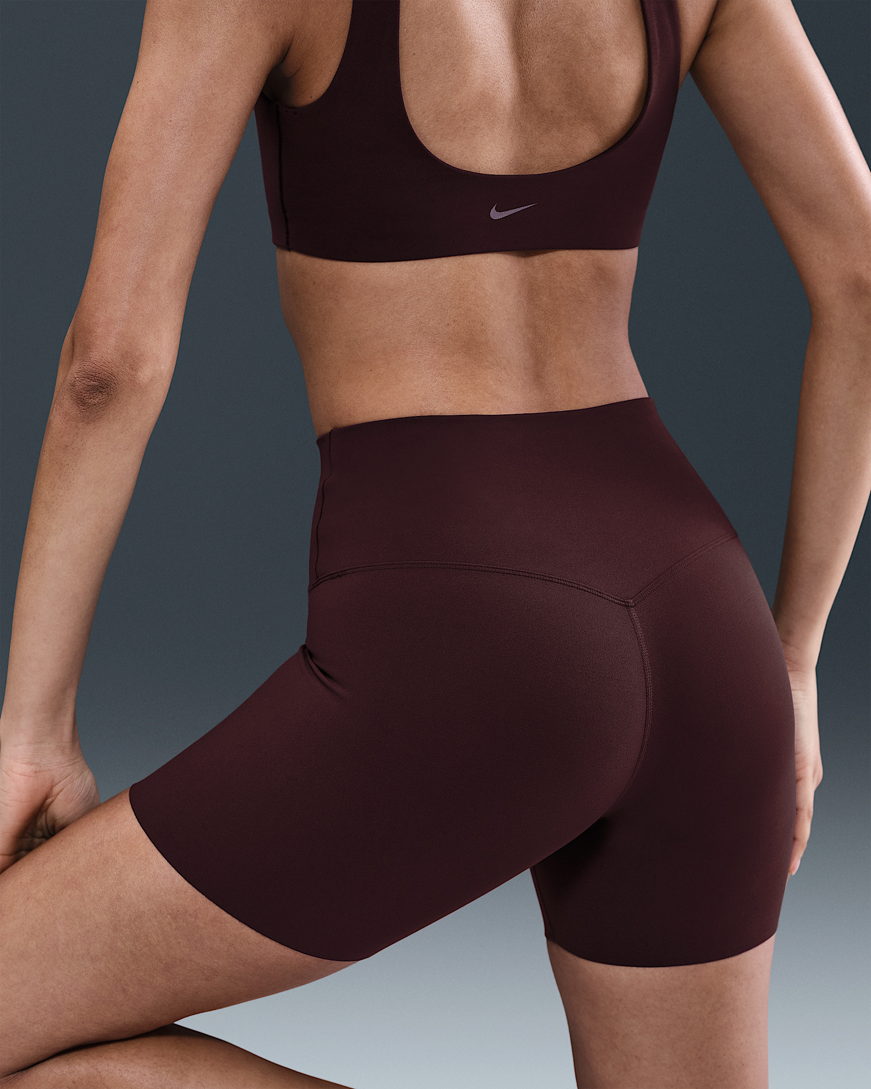 Nike Zenvy Women's Gentle-Support High-Waisted 5" Biker Shorts - 3
