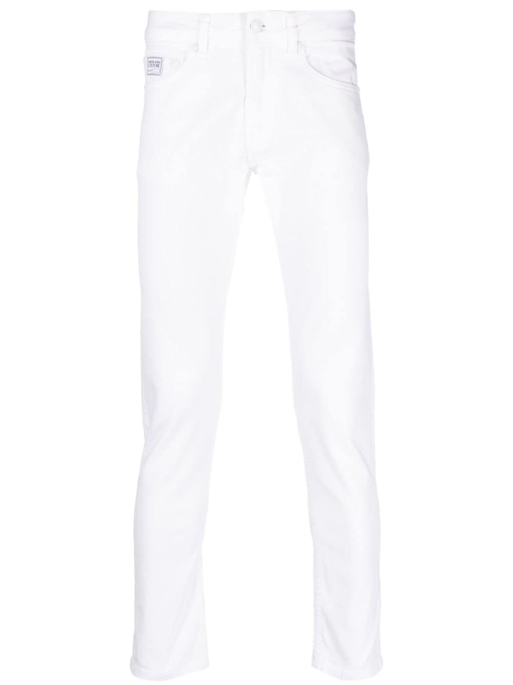 mid-rise skinny jeans - 1