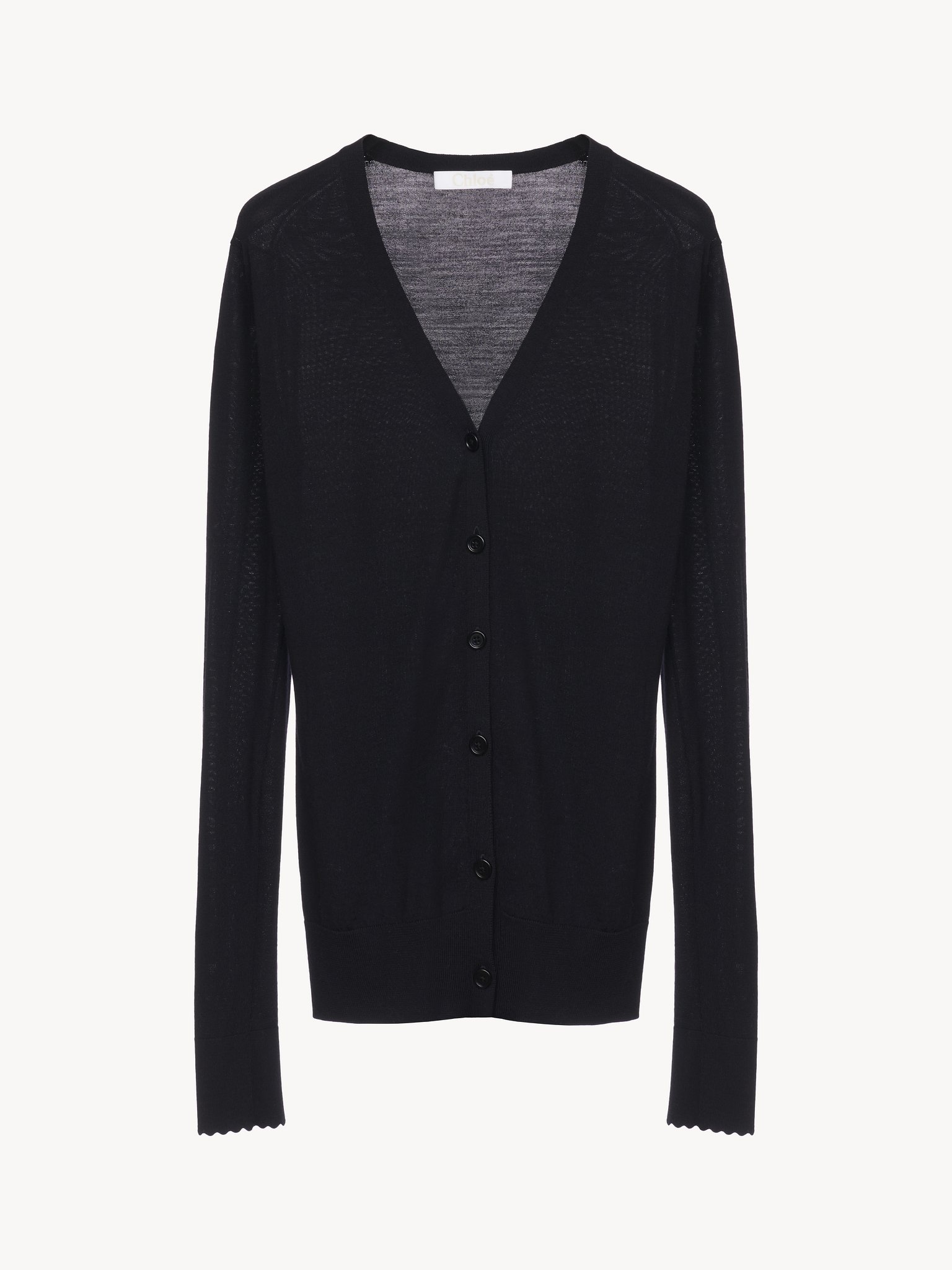 V-NECK CARDIGAN - 4