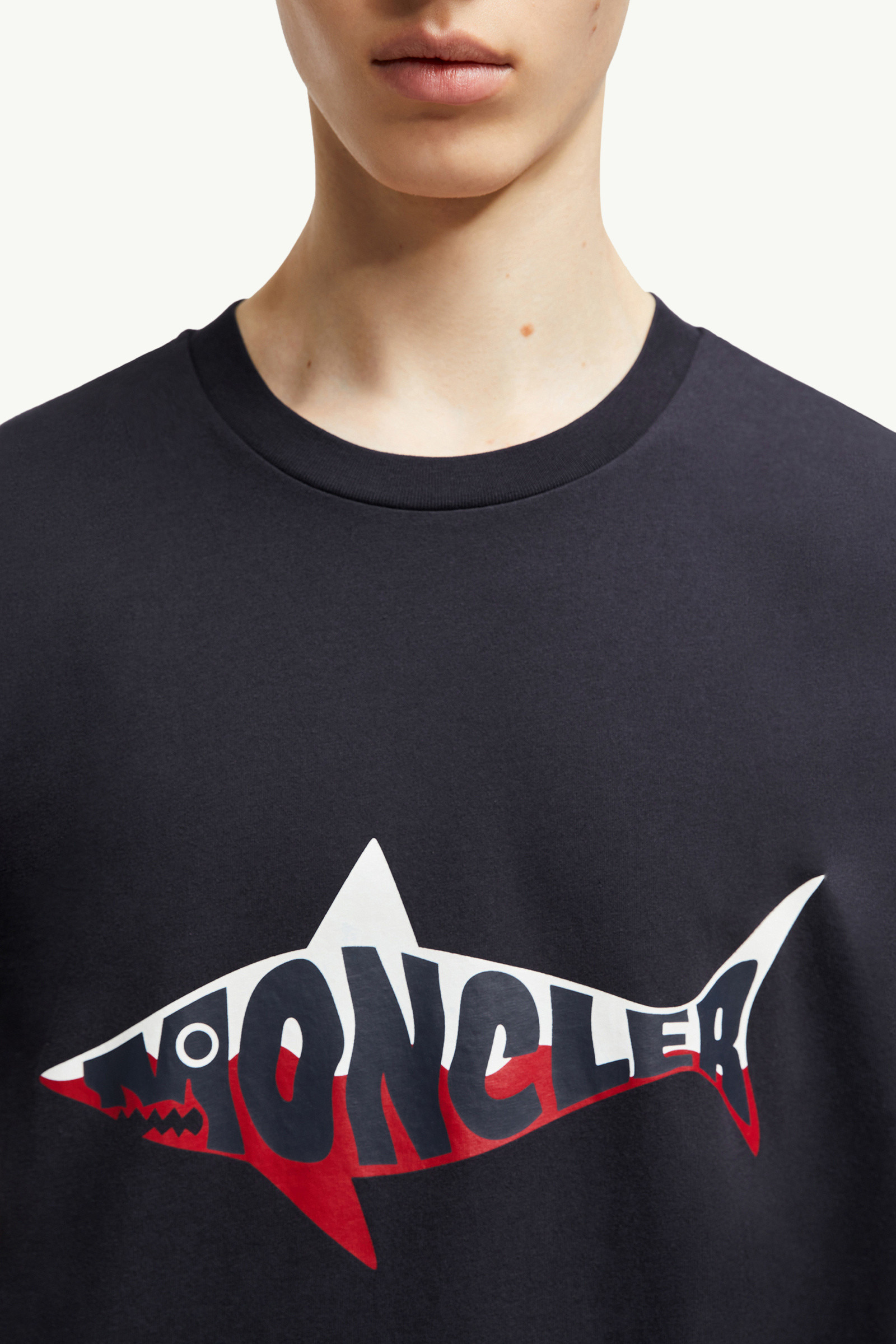 Shark Logo Cotton T-Shirt - 6