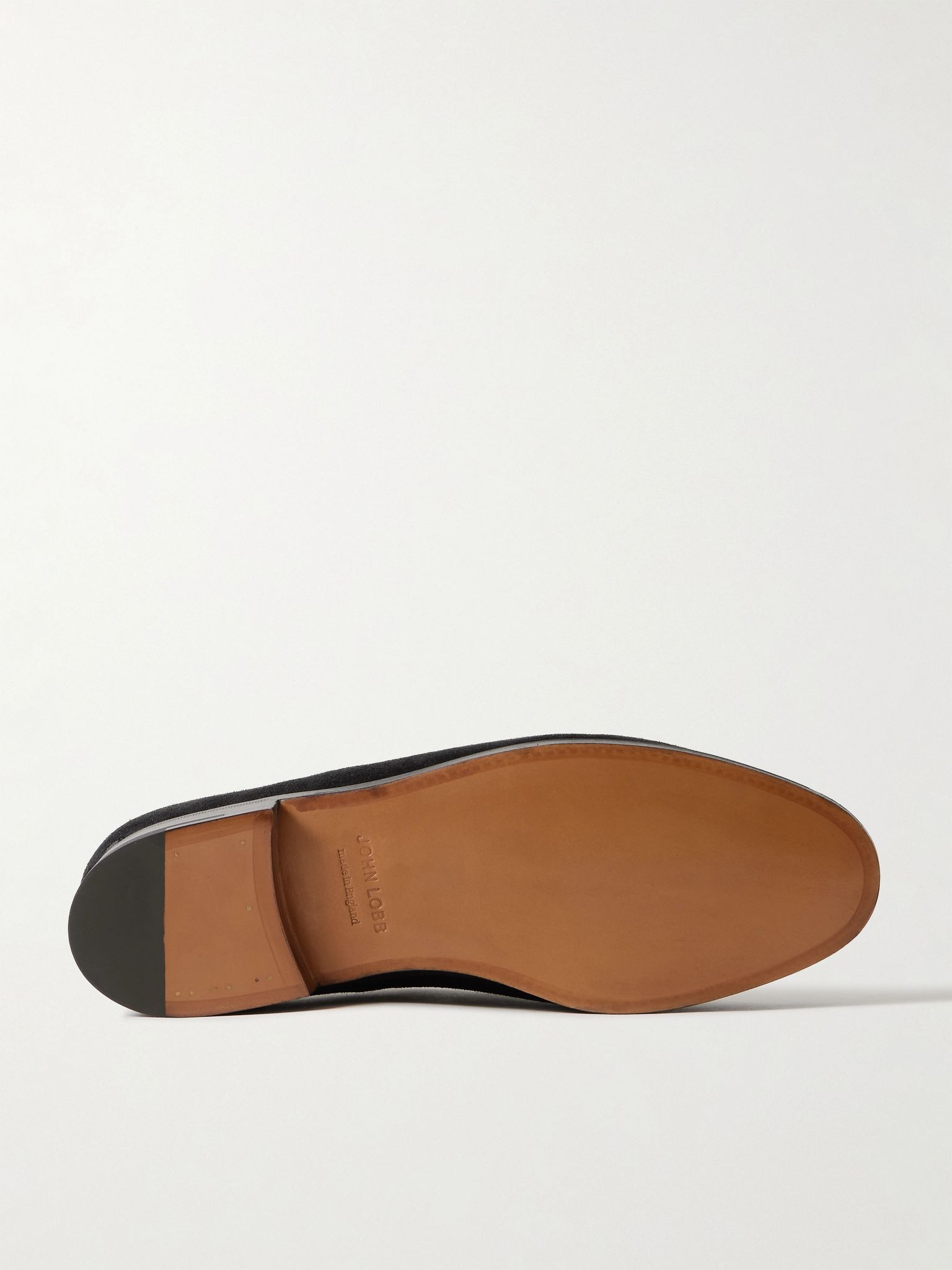 Lopez Suede Penny Loafers Black - 3