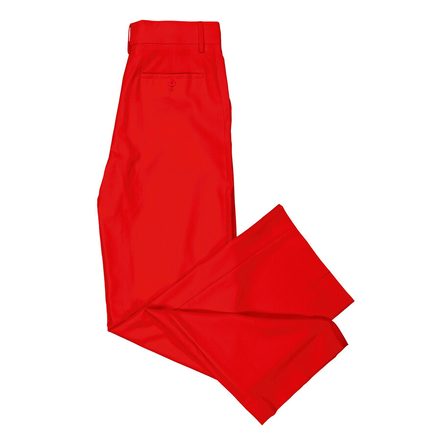 Burberry Wide-Leg Tailored TB Trousers - 7
