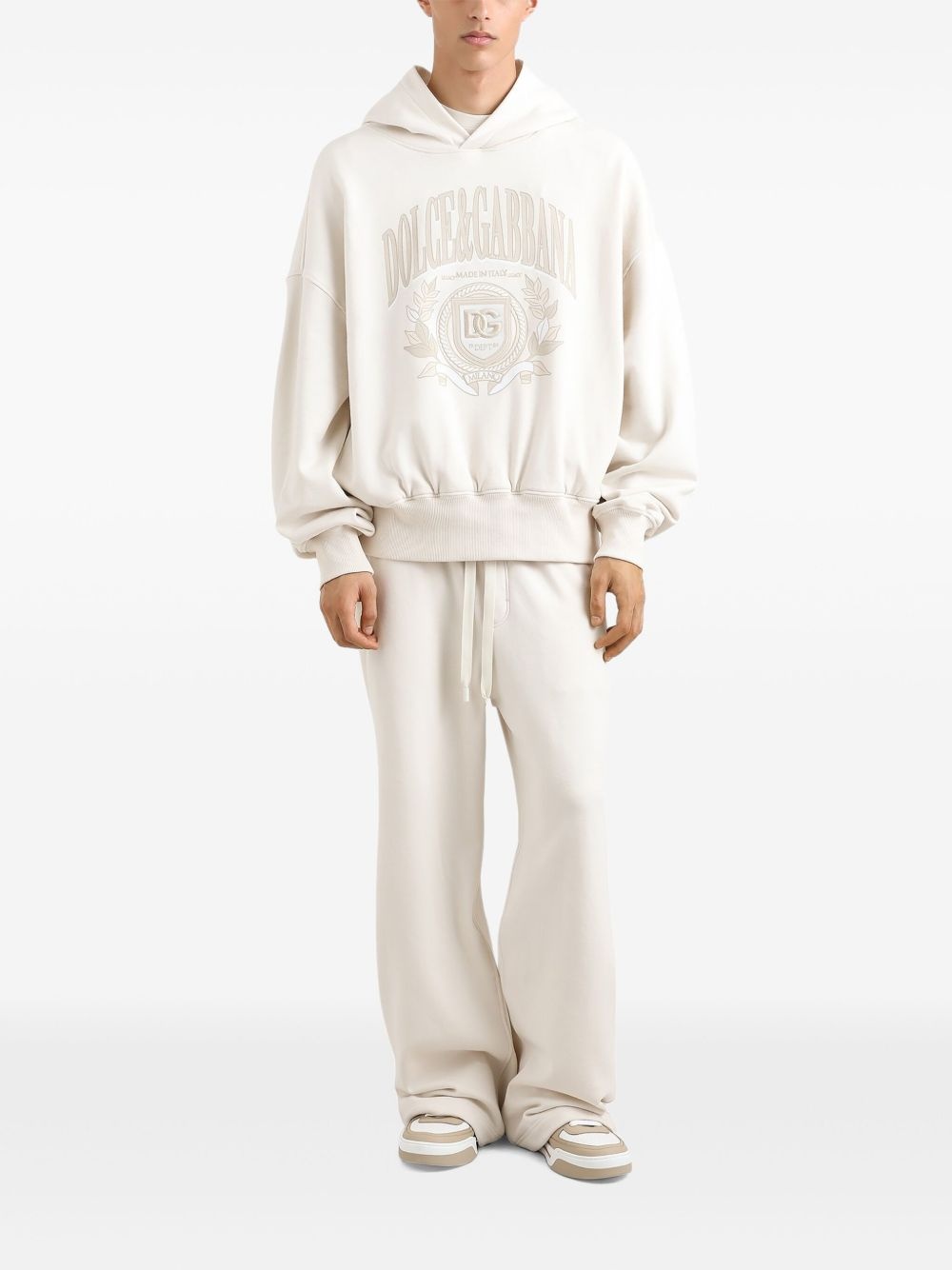 straight-leg track pants - 2