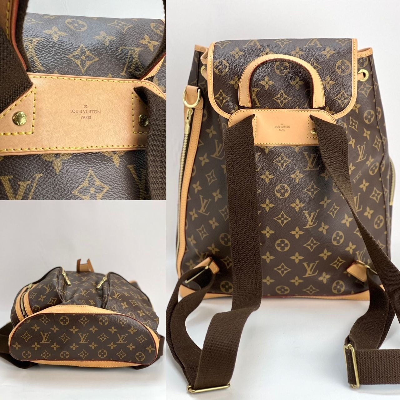 LOUIS VUITTON Bosphore Monogram Canvas Backpack - 2