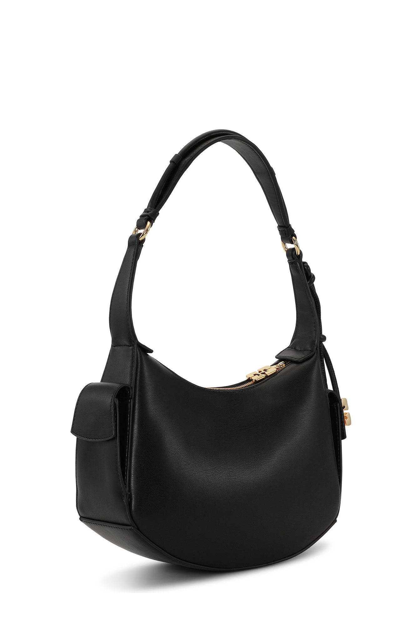 BLACK GANNI SWING SHOULDER BAG - 2