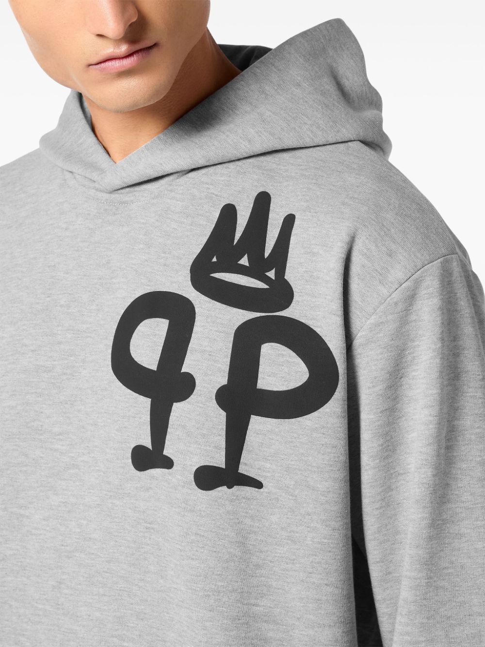 logo-print hoodie - 5