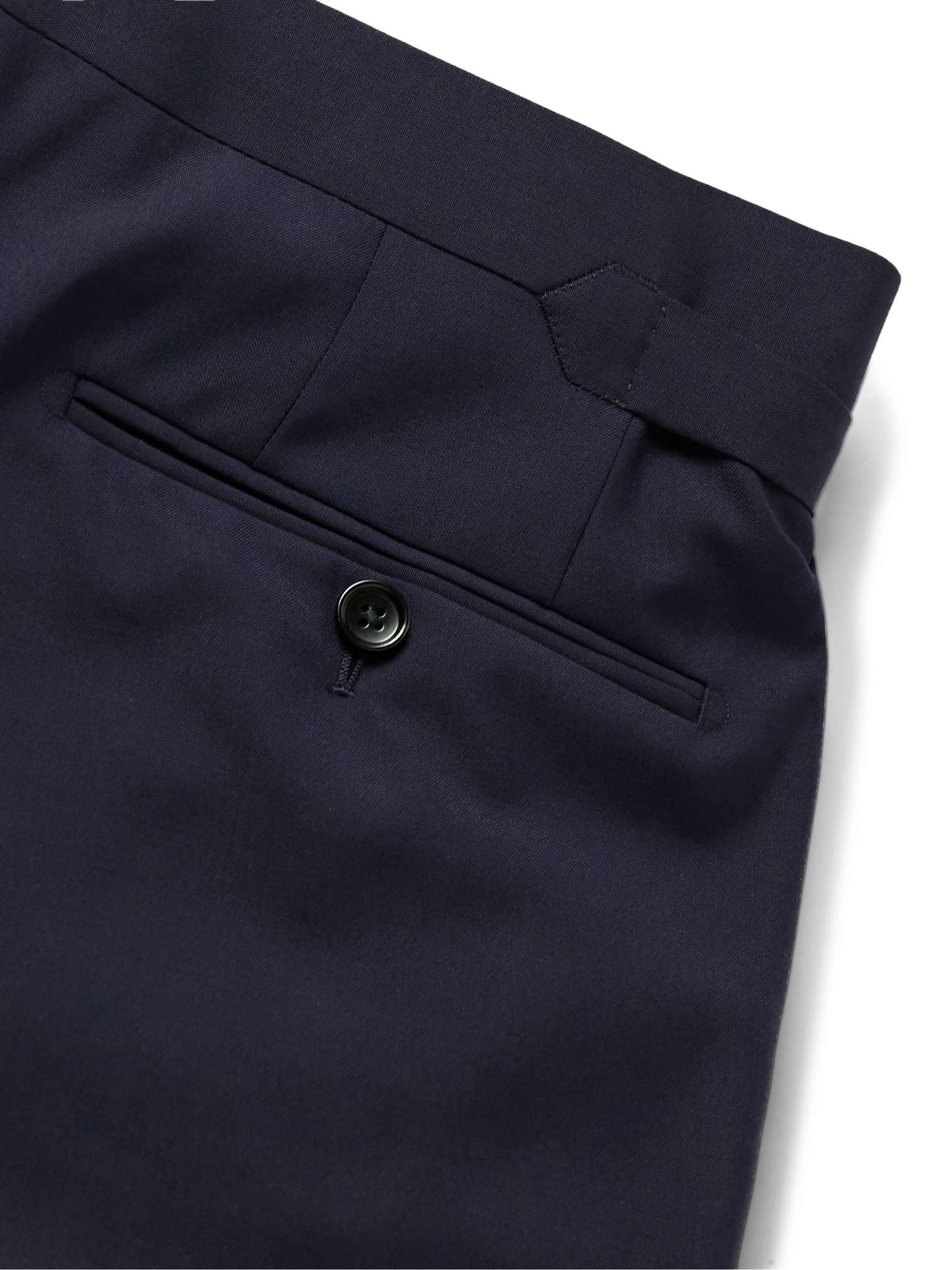 Slim-Fit Super 120s Wool Suit Trousers - 5