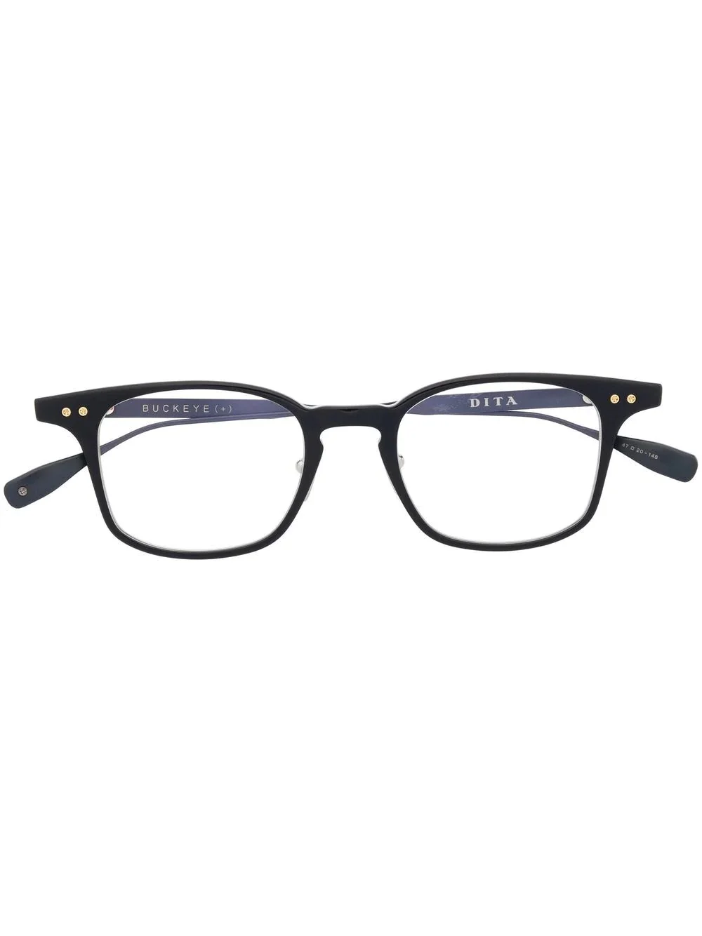 rectangular-frame design glasses - 1