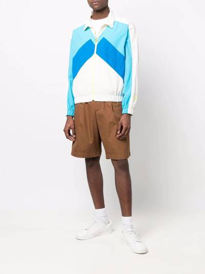 KENZO colour-block panelled windbreaker outlook