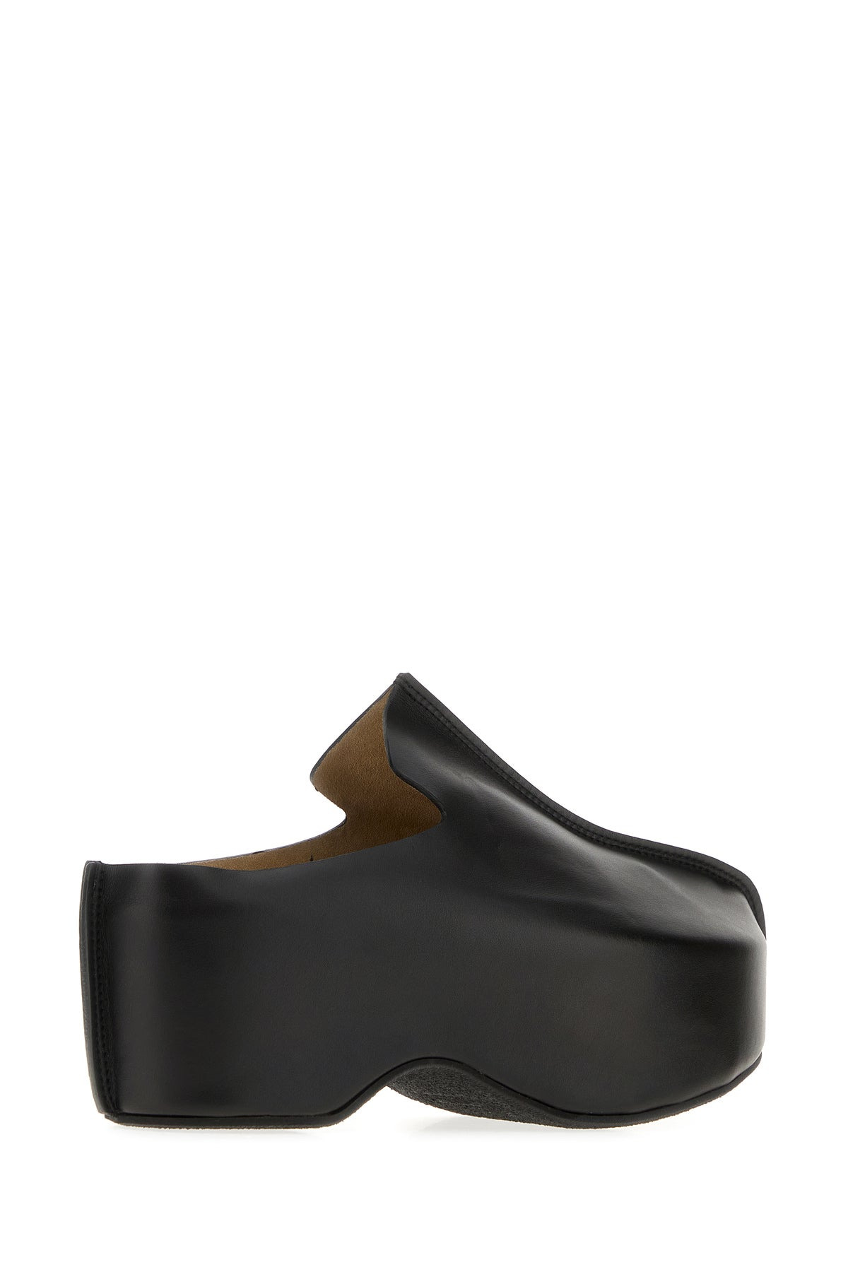 Black leather clogs - 3