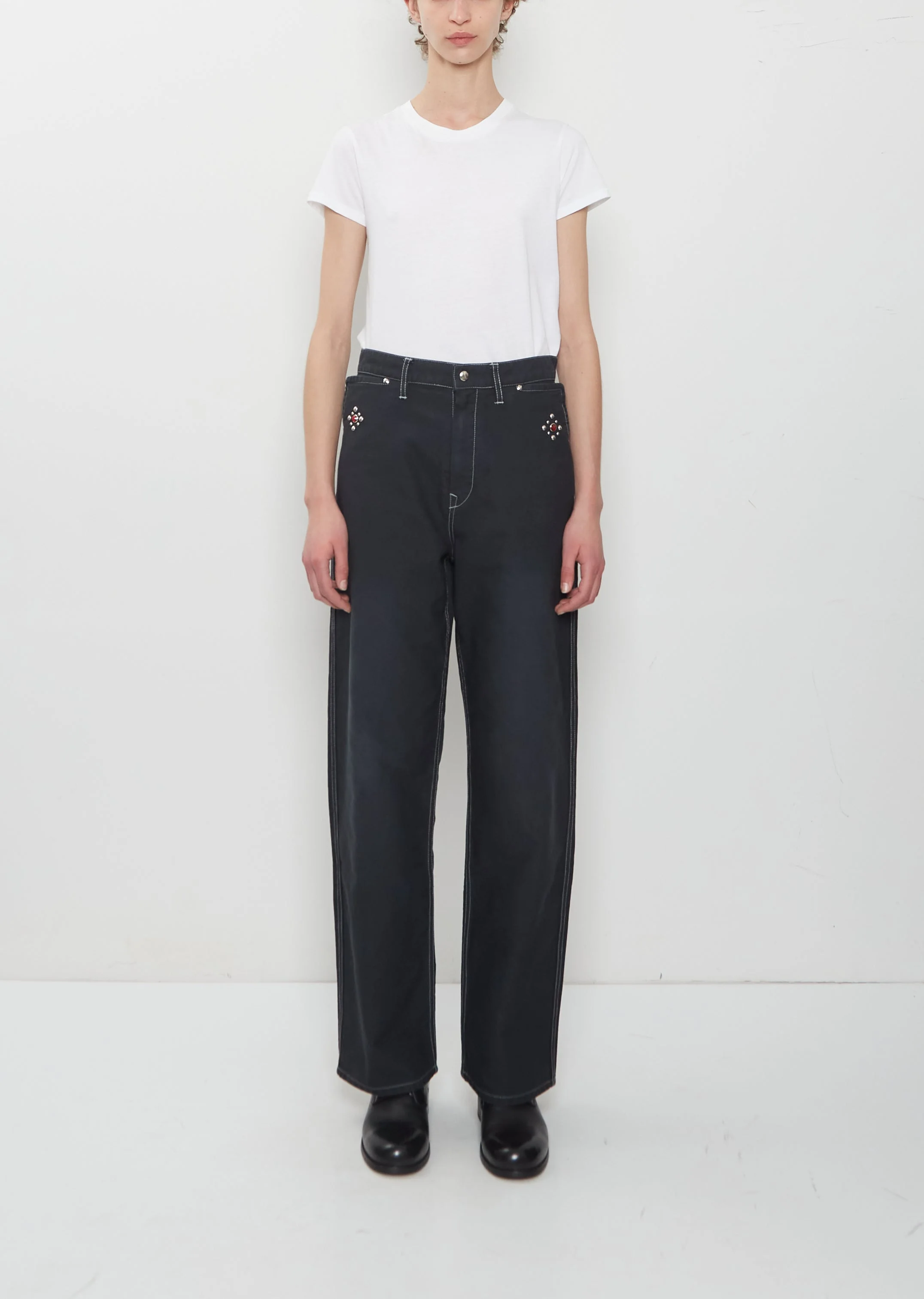 Swain Studded G.Cords Pant - 1
