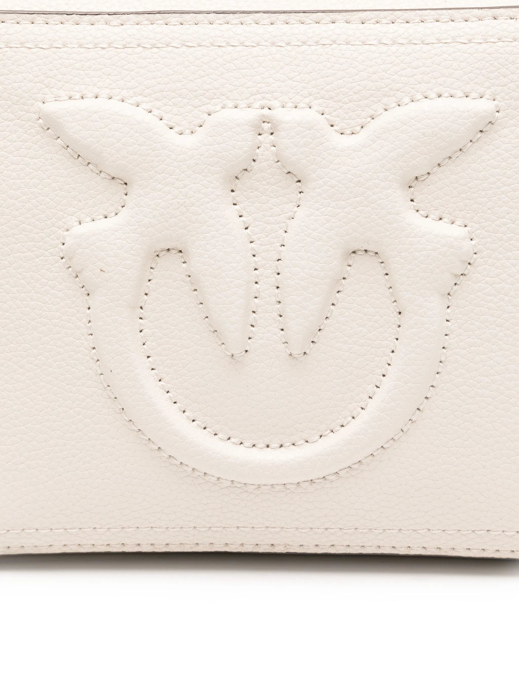 Pinko Embossed-logo Calf Leather Cross-body Bag - 5