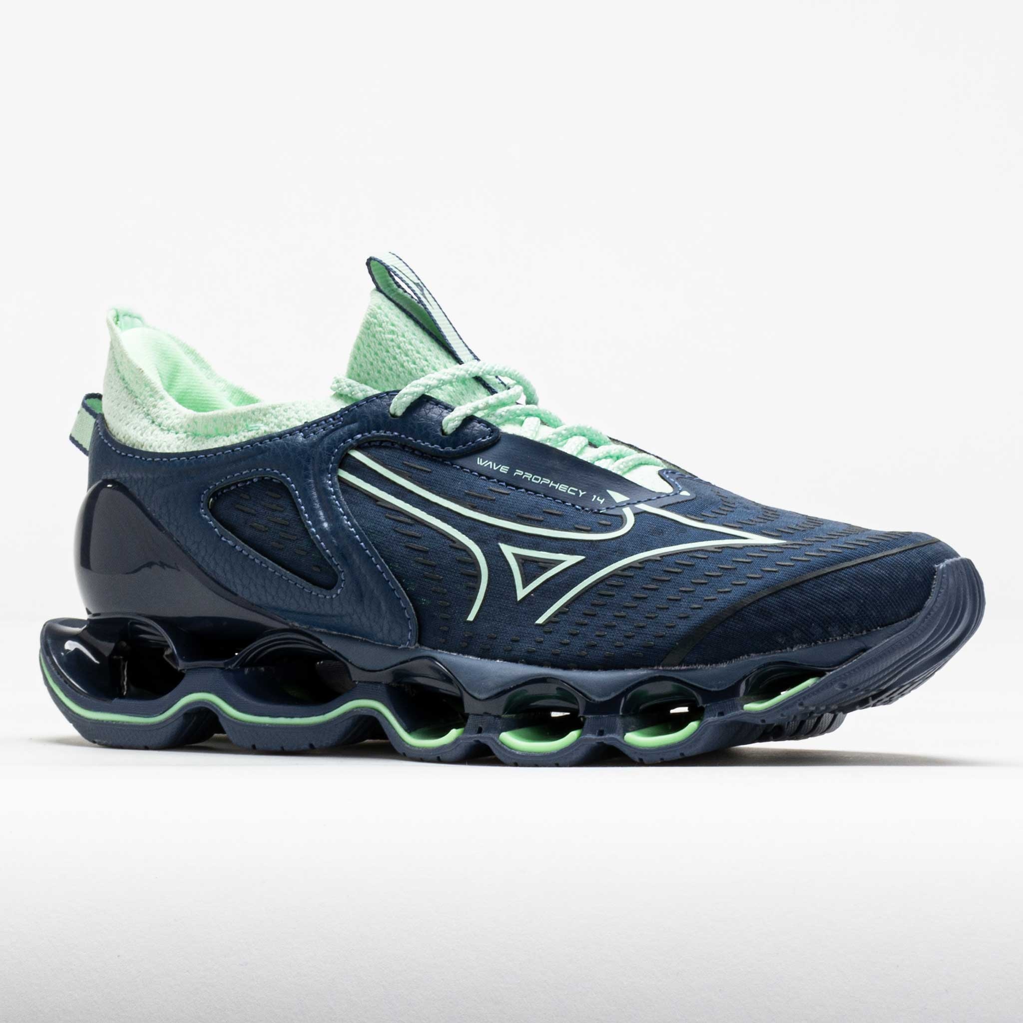 Mizuno Wave Prophecy 14 Women's Vintage Indigo/Bay - 5