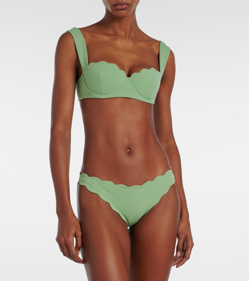MARYSIA Antibes scalloped bikini bottoms outlook