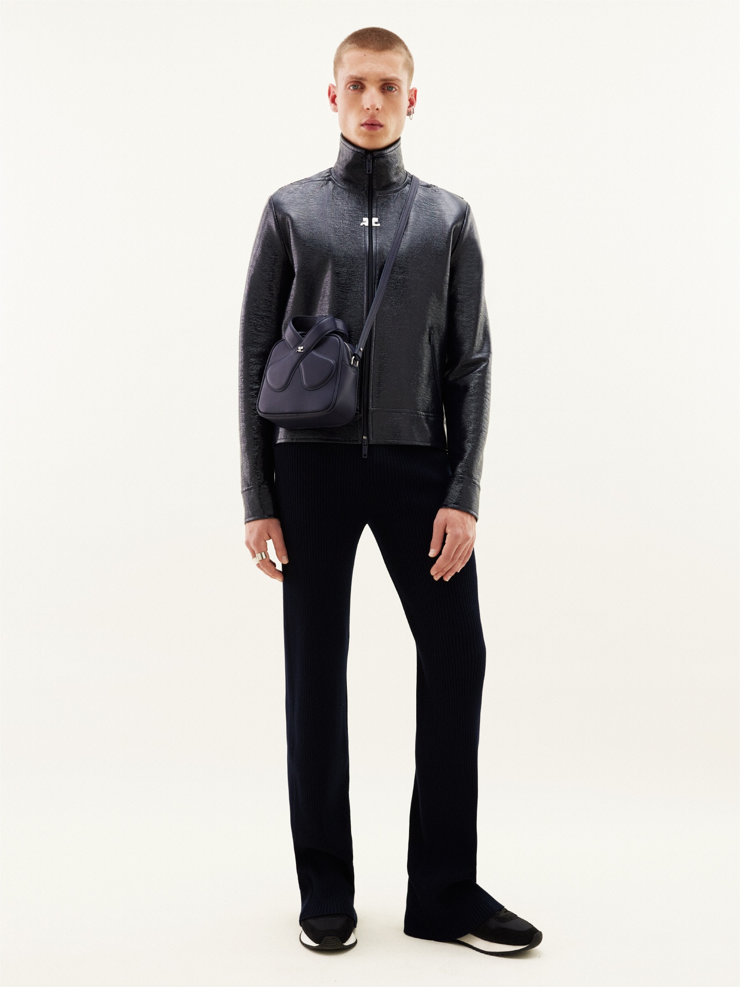 BI-MATERIAL JACKET - 2