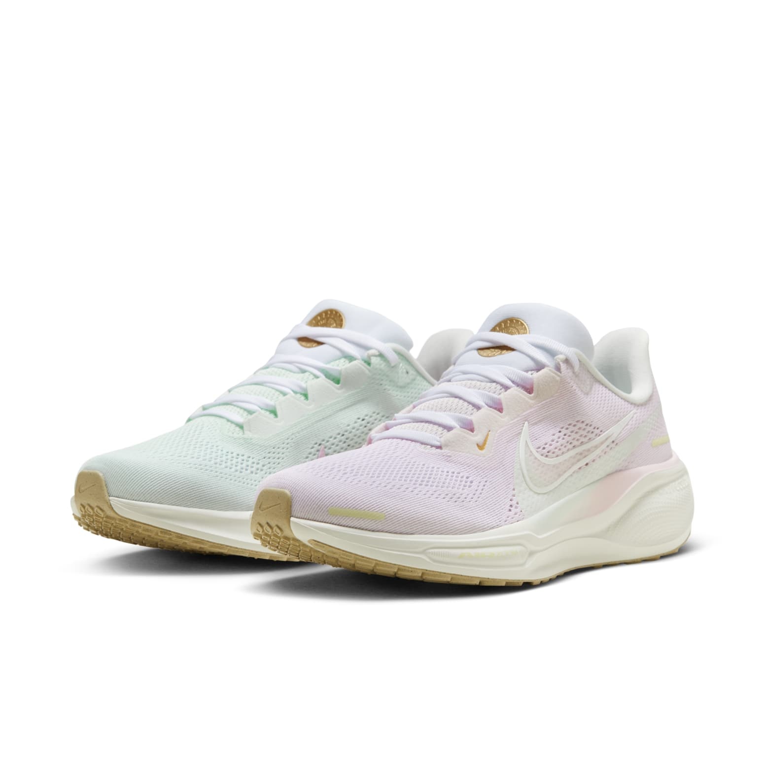 (WMNS) Nike Pegasus 41 'Barely Green Playful Pink' HM3732-361 - 2